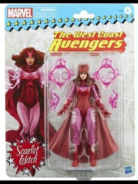 Marvel Scarlet Witch Figure with Pink Energy Effects